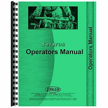 AFTERMARKET Operator Manual For Belarus IOM3 RAP119309